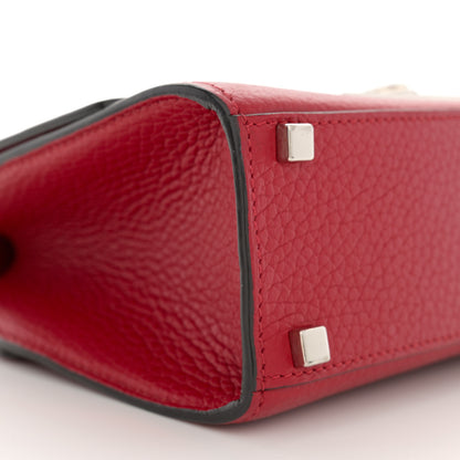 Moynat Taurillon Blush Rejane BB Red 8 of 9