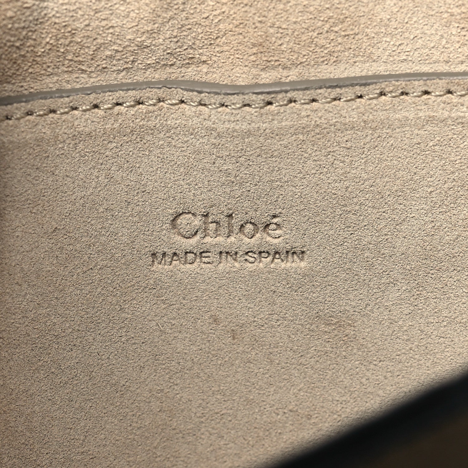 Chloe Suede Calfskin Small Faye Shoulder Bag Black 6 of 11