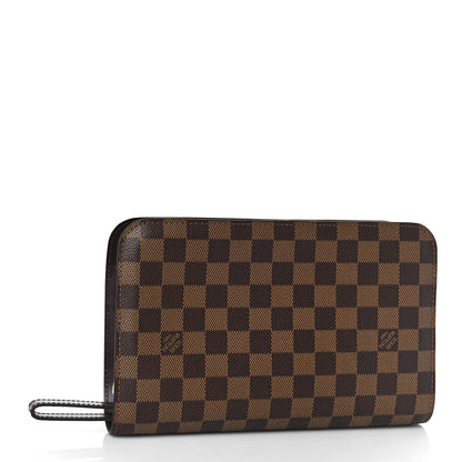 Louis Vuitton Damier Ebene Pochette Saint Louis Clutch 5 of 14