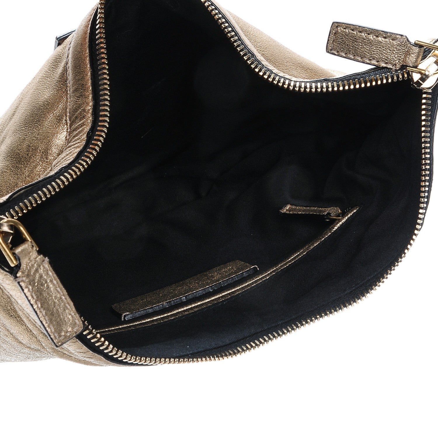 Alexander McQueen Metallic Lambskin De Manta Clutch Gold 5 of 7