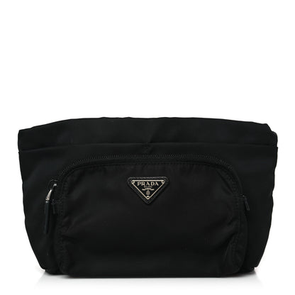 Prada Nylon Vela Cosmetic Pouch Black 1 of 8