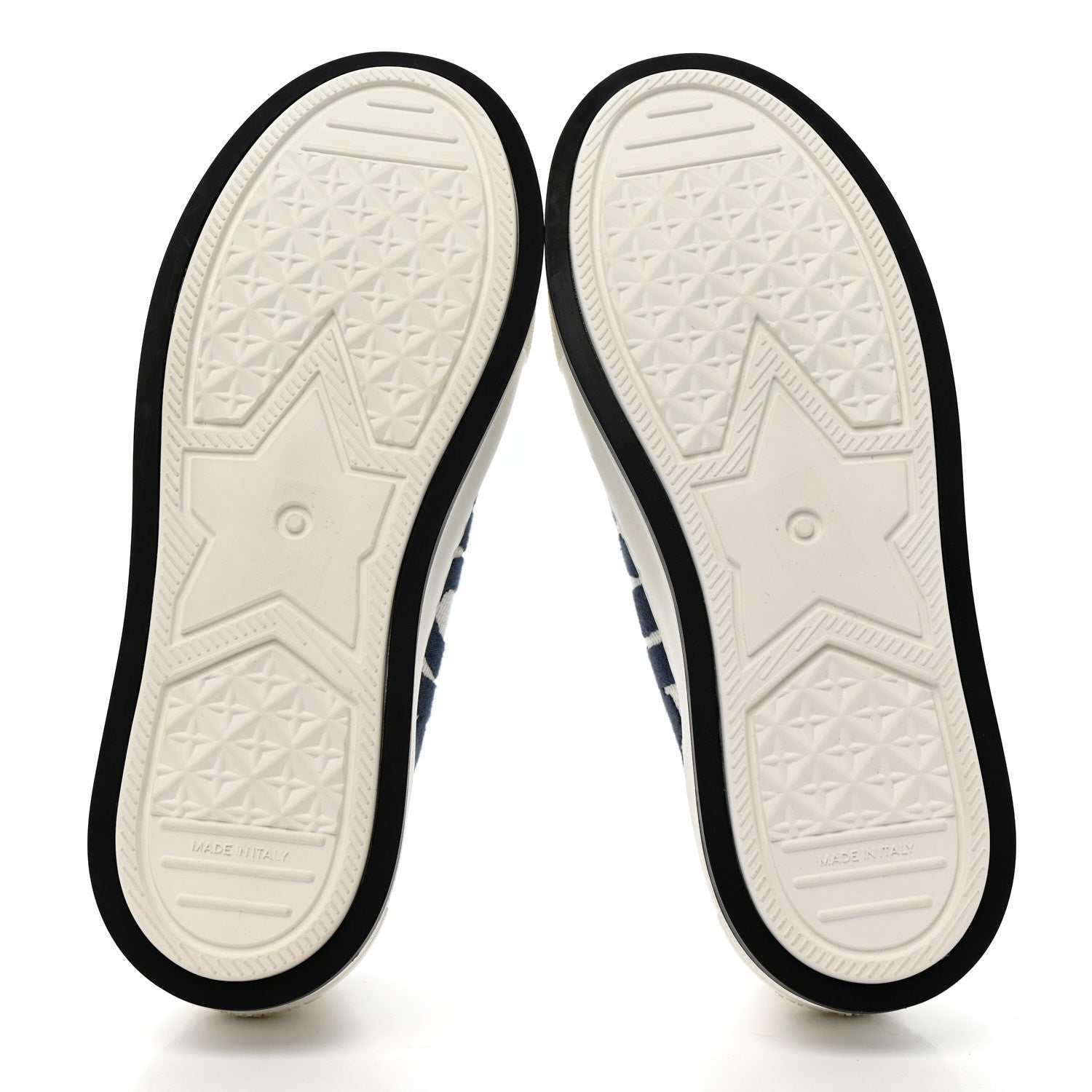 Christian Dior Canvas Embroidered Miss Dior Graffiti Walk'N'Dior Platform Sneakers 37 White Deep Blue 6 of 8