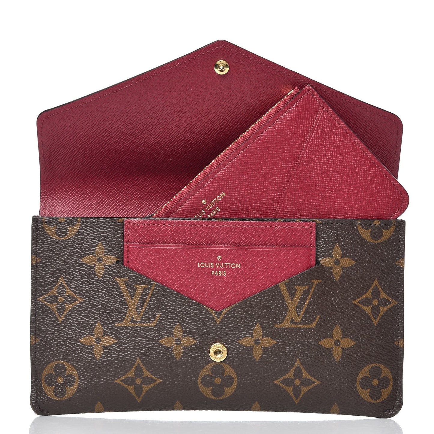 Monogram Jeanne Wallet Fuchsia