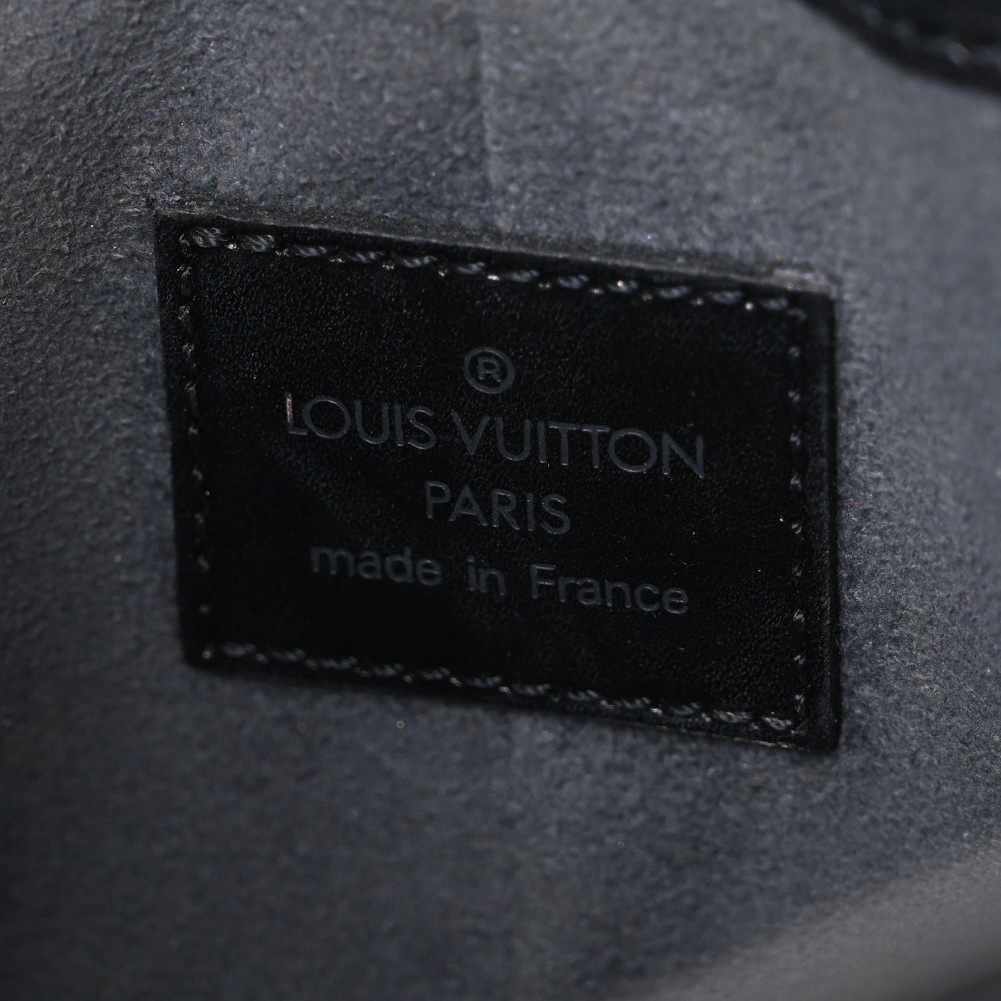 Epi Demi Lune Pochette Black