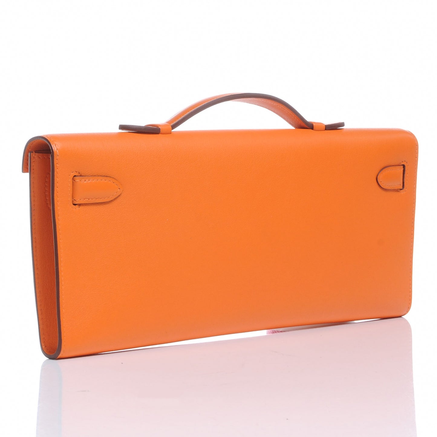 Swift Kelly Cut Clutch Pochette Orange