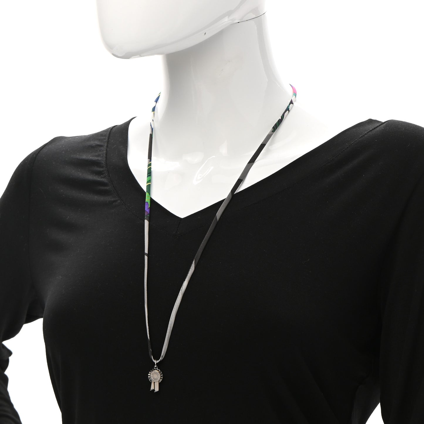 Silk Tourbillon de Couleurs Necklace Multicolor