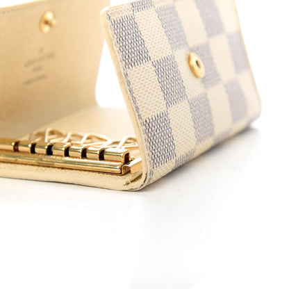 Louis Vuitton Damier Azur Multicles 6 Key Holder 7 of 9