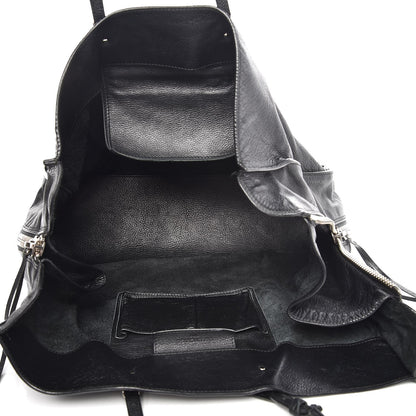 Balenciaga Supple Calfskin Papier A4 Zip Around Tote Black 5 of 12