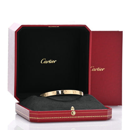 Cartier 18K Yellow Gold LOVE Cuff Bracelet 19 4 of 4
