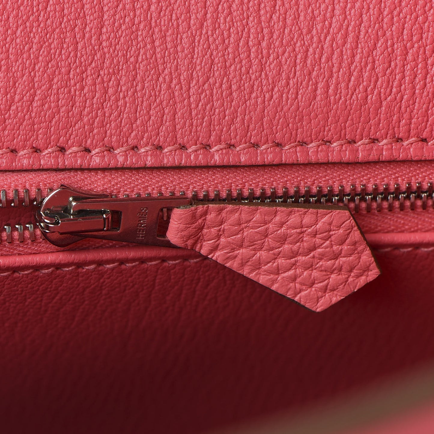 Togo Birkin 35 Rose Lipstick