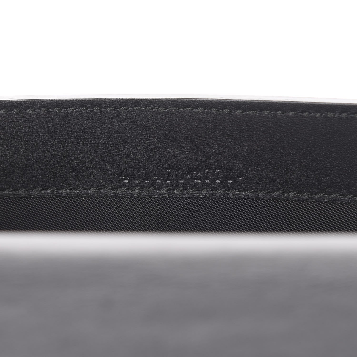 Gucci GG Supreme Monogram Mini Peony Pearly Clutch Black 6 of 7
