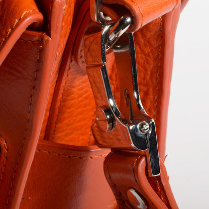 Proenza Schouler Leather Mini PS11 Classic Shoulder Bag Tangerine 10 of 12