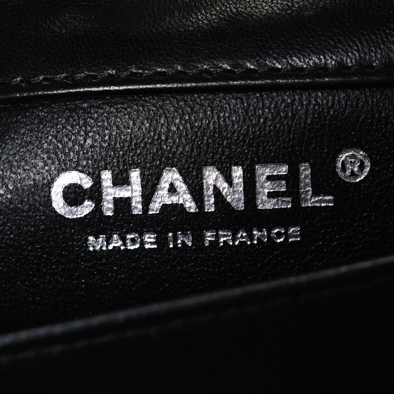 Chanel Lambskin Quilted Extra Mini Rectangular Flap Black 6 of 10