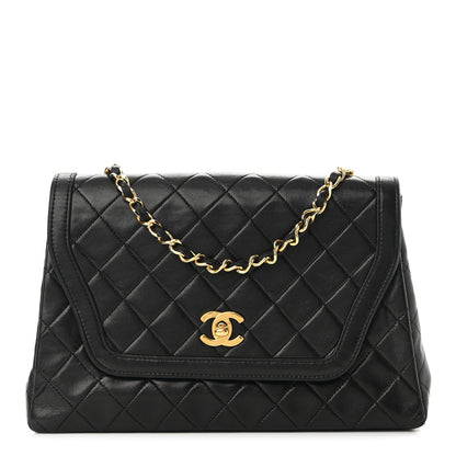 Chanel Lambskin Quilted Single Flap Black 3 of 11