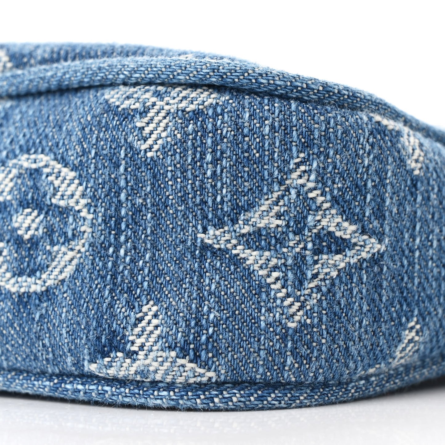 LV X TM Monogram Denim Cerises Pochette Accessories Blue