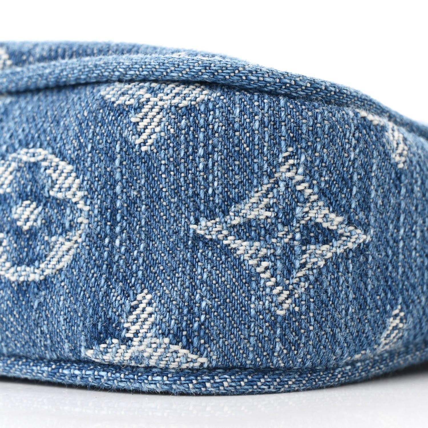 Louis Vuitton LV X TM Monogram Denim Cerises Pochette Accessories Blue 9 of 9