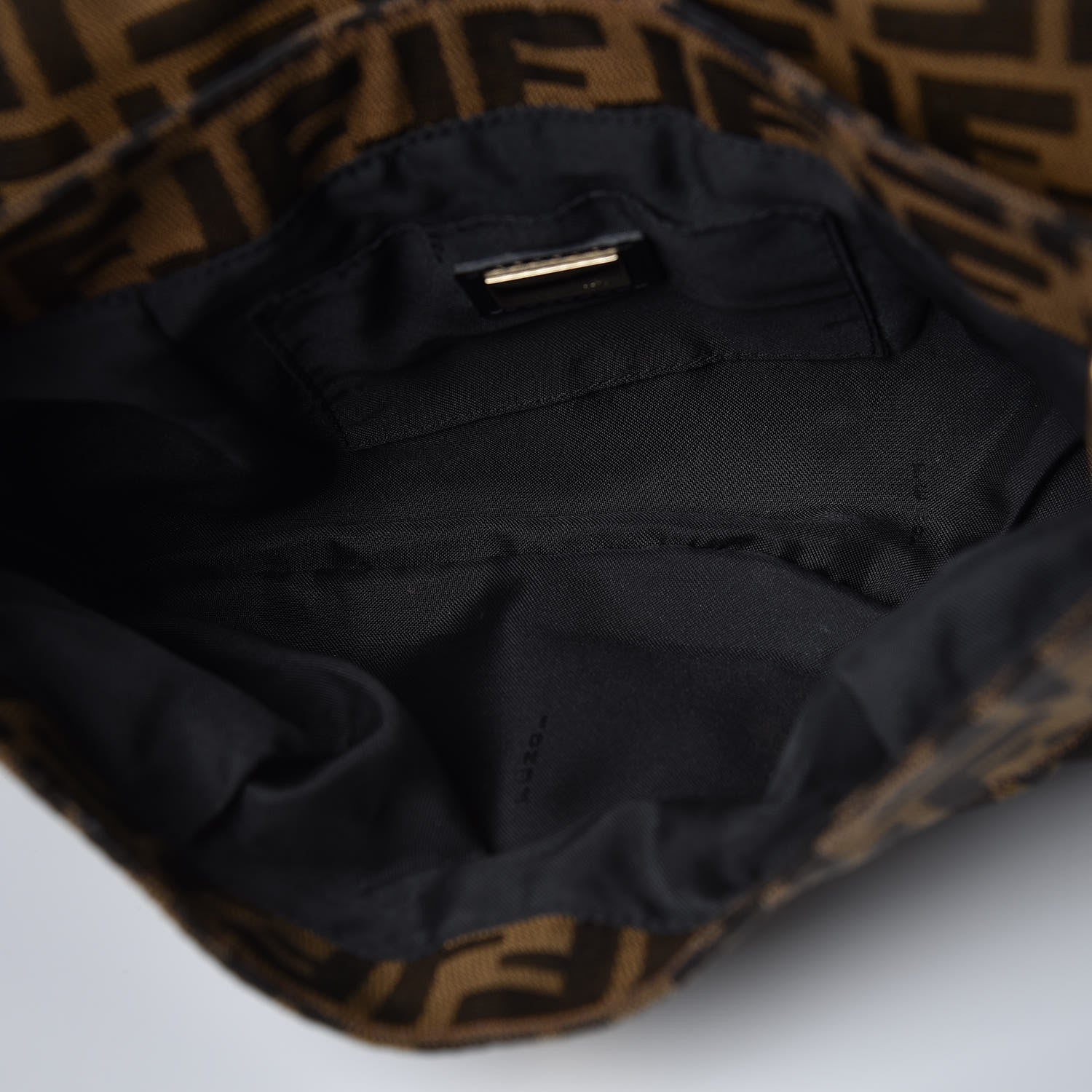 Fendi Zucca Small Chef Shoulder Bag Tobacco 5 of 7