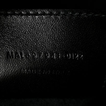 Saint Laurent Calfskin Medium Paris VII Flat Hobo Black 8 of 14
