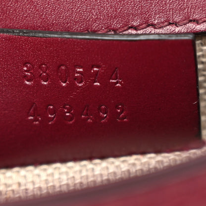 Gucci Ruinart Calfskin Small Lady Web Shoulder Bag Red 7 of 12