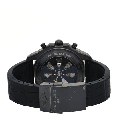 Breitling Stainless Steel Rubber 49mm Bentley B05 Unitime Chronograph Automatic Watch Black MB0521 3 of 5