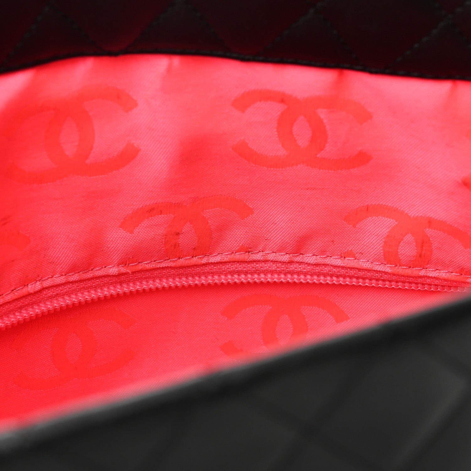 Chanel Calfskin Quilted Large Cambon Tote Black 13 of 16