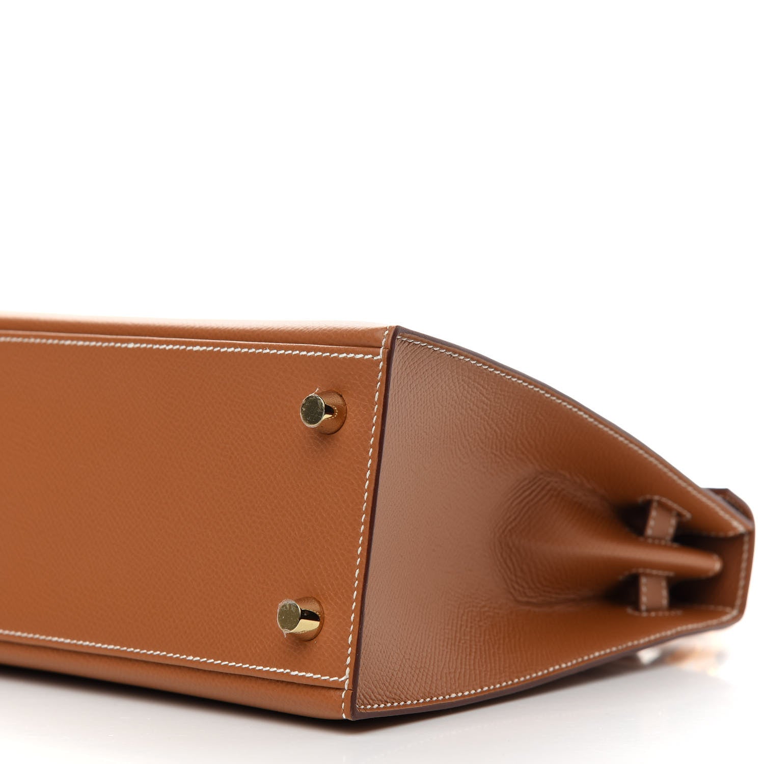 Hermes Epsom Kelly Sellier 25 Gold 9 of 10