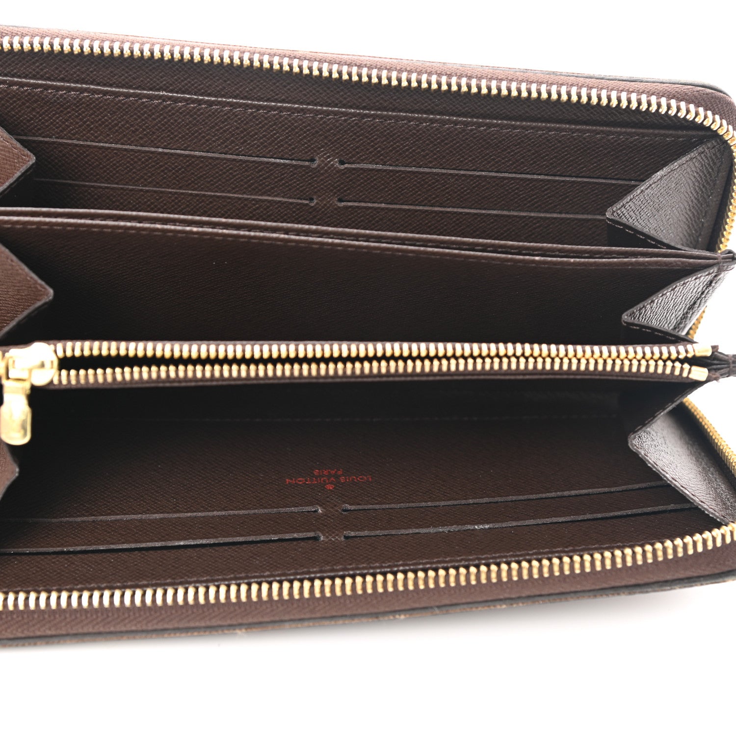 Louis Vuitton Damier Ebene Zippy Wallet 5 of 8