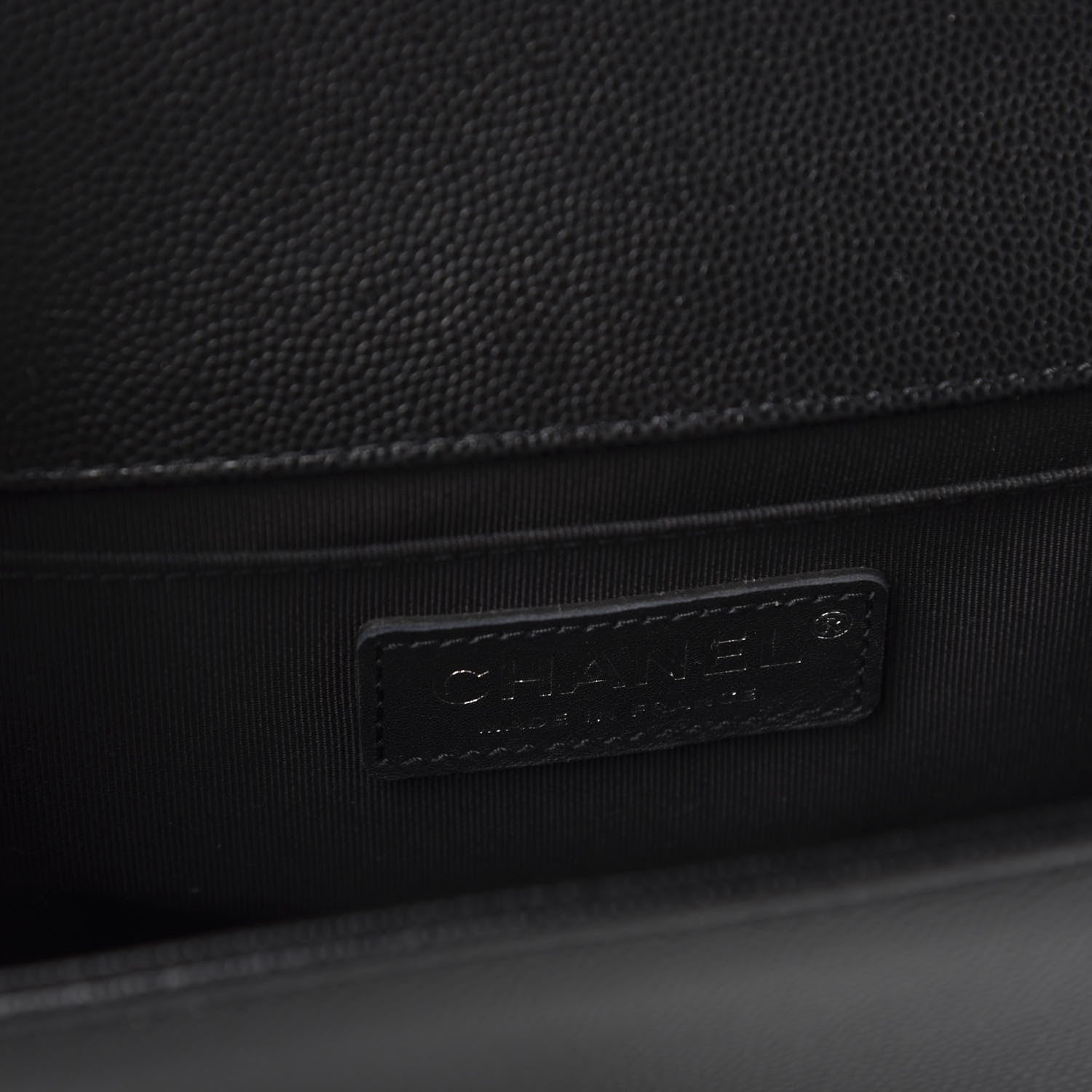 Chanel Caviar Quilted Medium Boy Flap Black 8 of 11