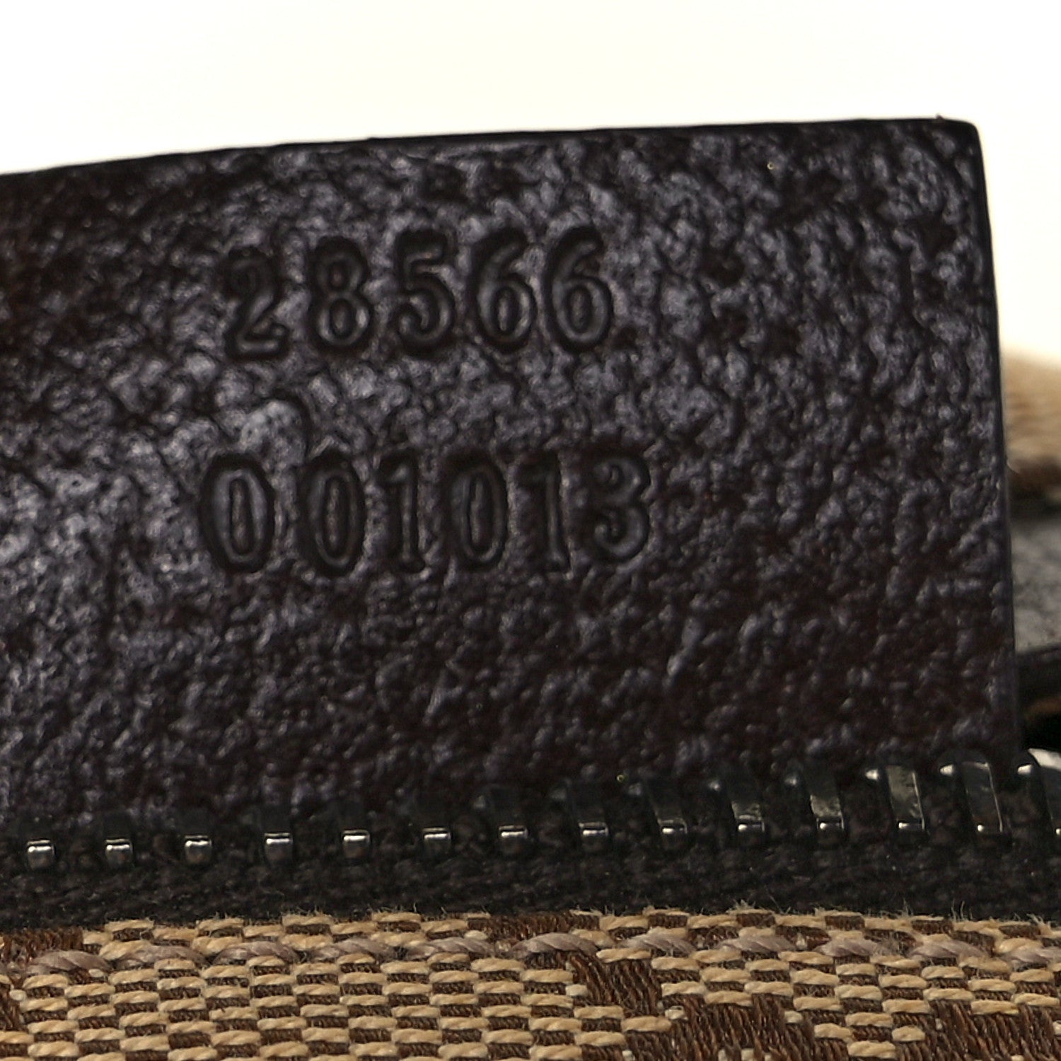 Gucci GG Monogram Double Pocket Belt Bag Dark Brown 7 of 10