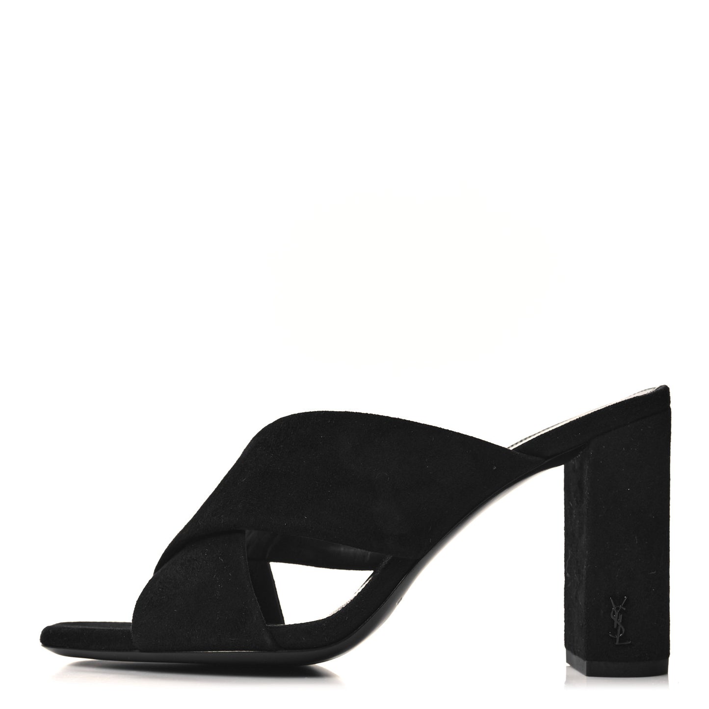 Suede LouLou Mules 37 Black