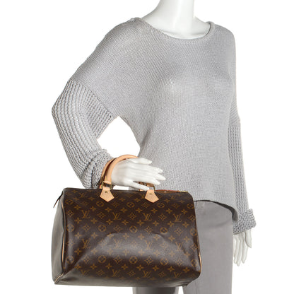 Louis Vuitton Monogram Speedy 35 2 of 7