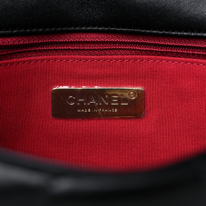 Chanel Lambskin Quilted Medium Chanel 19 Flap Black 7 of 11
