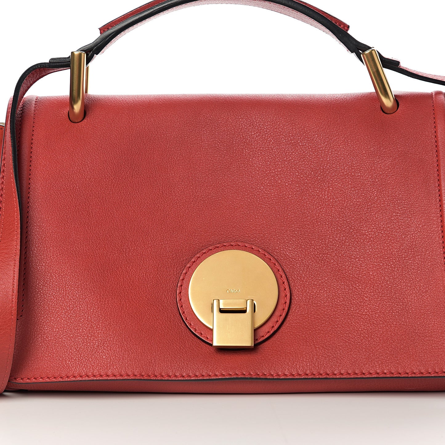 Smooth Calfskin Medium Indy Shoulder Bag Poppy