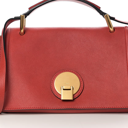 Chloe Smooth Calfskin Medium Indy Shoulder Bag Poppy 9 of 9