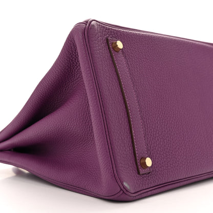 Hermes Togo Birkin 35 Anemone 9 of 14