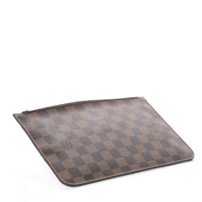 Louis Vuitton Damier Ebene Neverfull MM GM Pochette 3 of 5