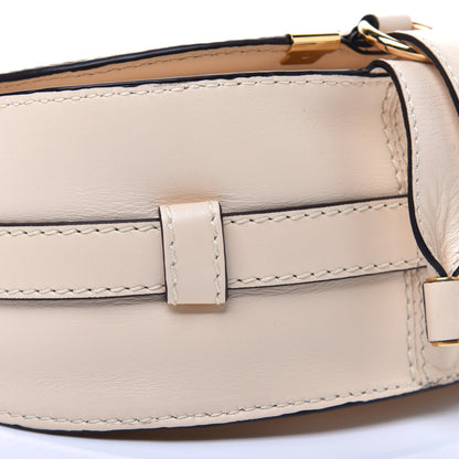 Chloe Shiny Calfskin Mini Marcie Round Crossbody Bag Blondie Beige 7 of 9
