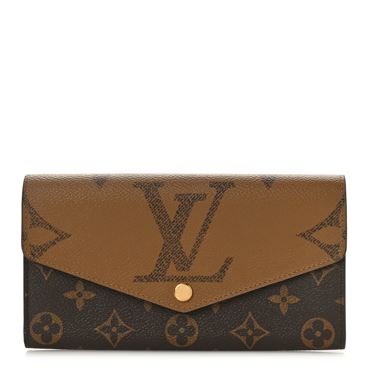 Louis Vuitton Reverse Monogram Giant Sarah Wallet 1 of 9