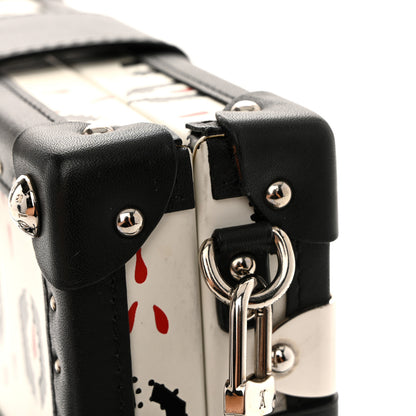 Louis Vuitton Calfskin Graphic Print Petite Malle 15 of 15