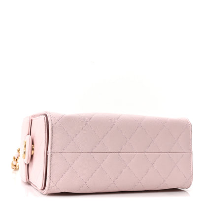 Chanel Caviar Quilted Mini Chanel 25 Handbag Light Pink 4 of 10
