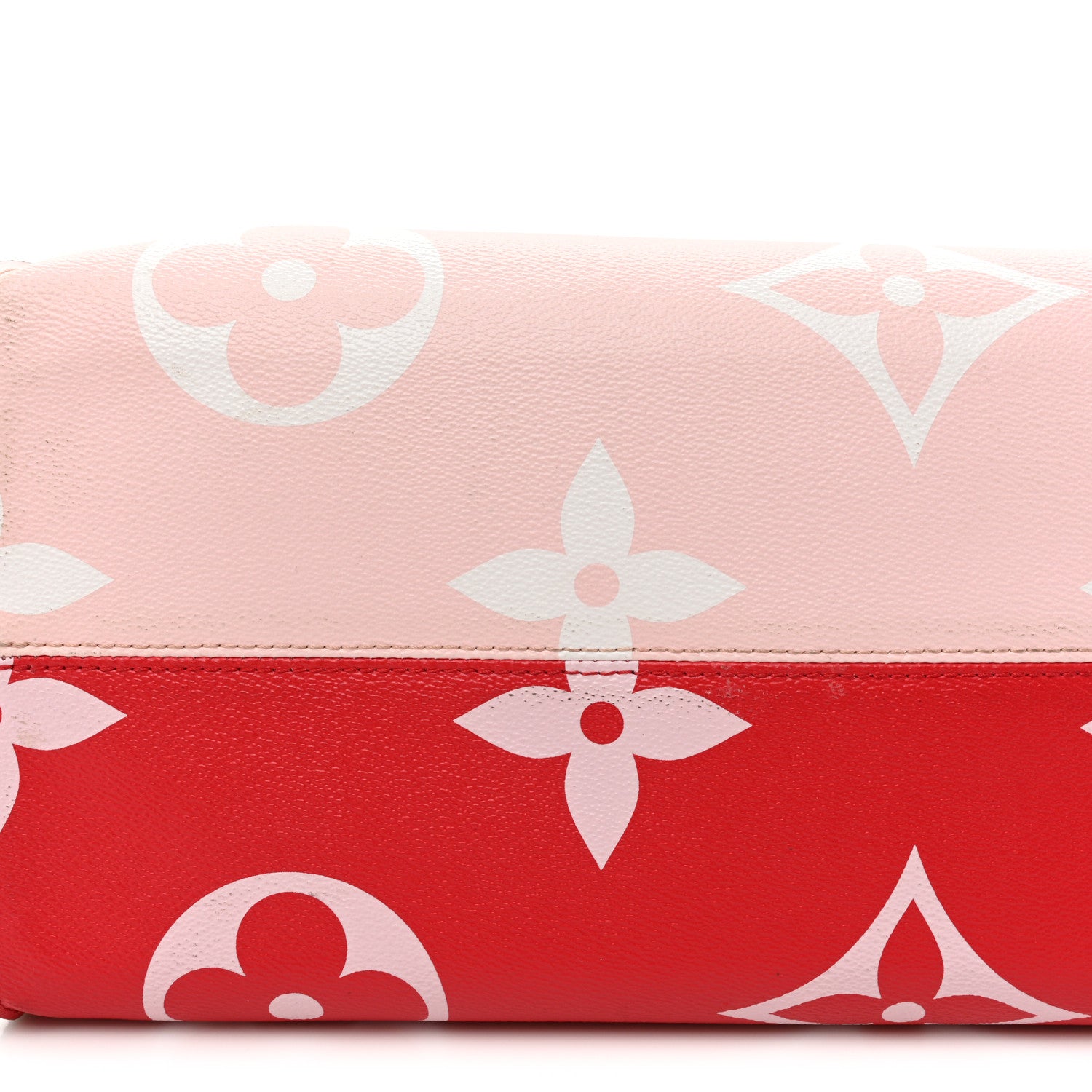 Louis Vuitton Monogram Giant Onthego GM Rouge Rose 18 of 23