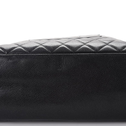 Chanel Caviar Quilted Grand Shopping Tote GST Black 9 of 9