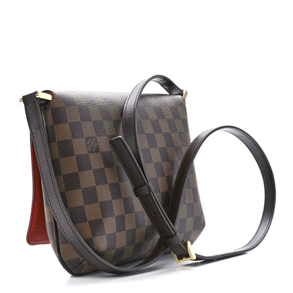 Louis Vuitton Damier Ebene Musette Tango Long Strap 3 of 10