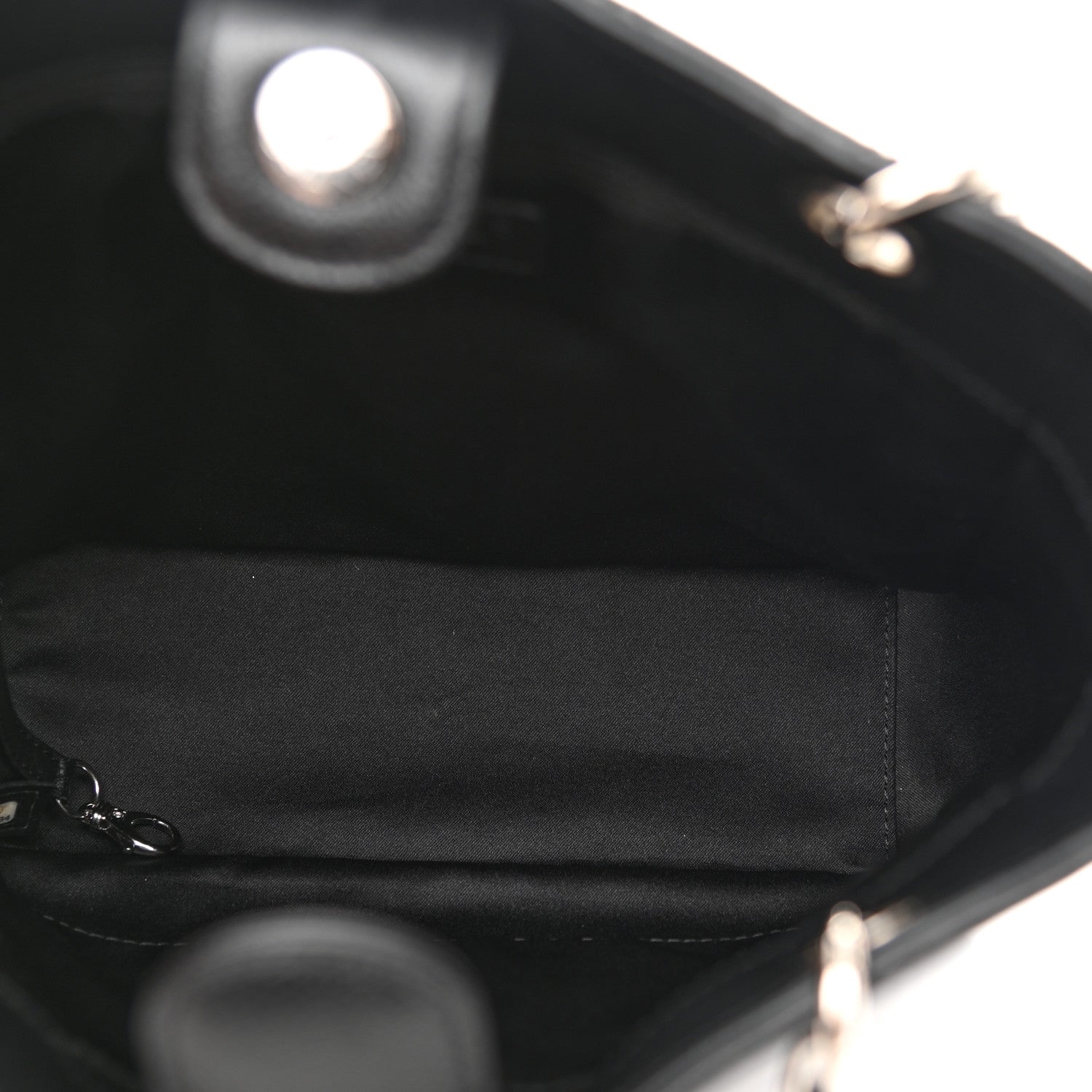 Chanel Caviar Quilted Petit Shopping Tote PST Black 5 of 10