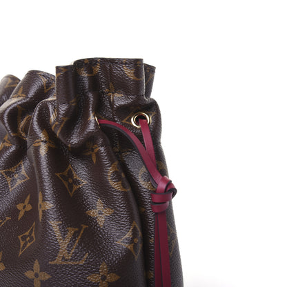 Louis Vuitton Monogram Pouch Noe Fuchsia 10 of 12