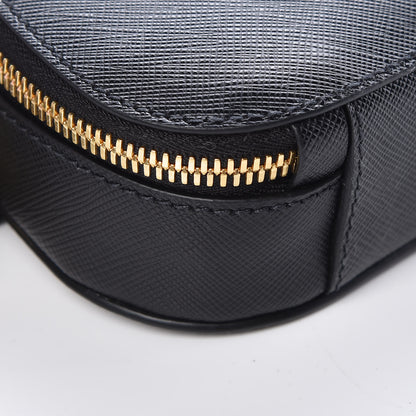Prada Saffiano Lux Odette Belt Bag Black 8 of 9