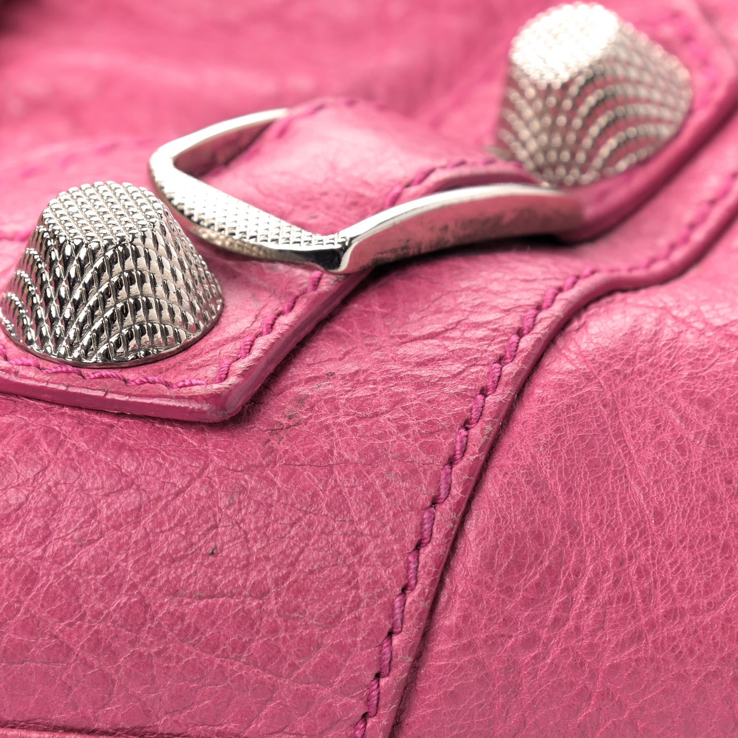 Balenciaga Agneau Giant 21 Silver Hardware City Cyclamen Fucsia 10 of 14