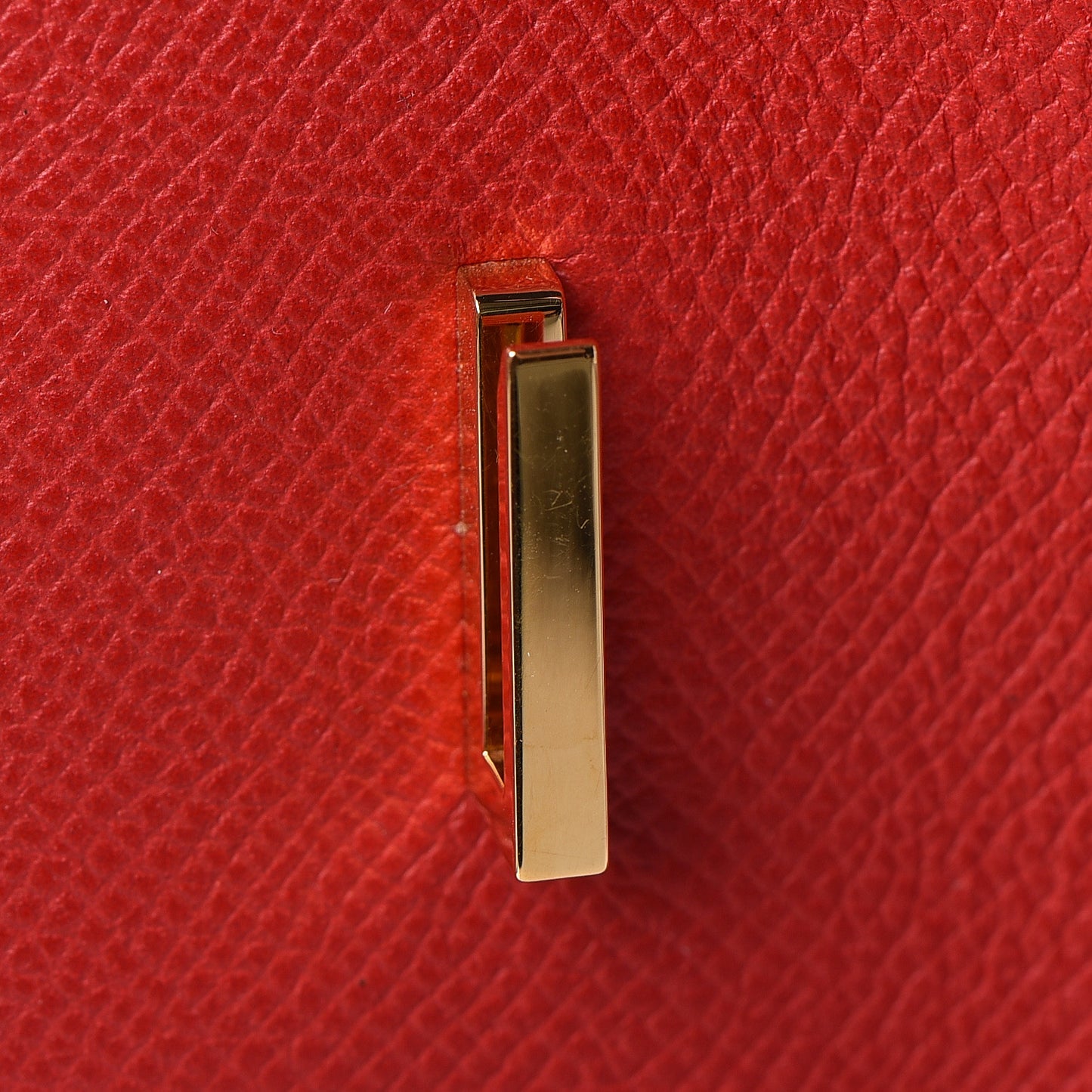 Epsom Birkin 35 Rouge Casaque