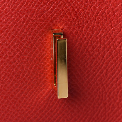 Hermes Epsom Birkin 35 Rouge Casaque 21 of 44