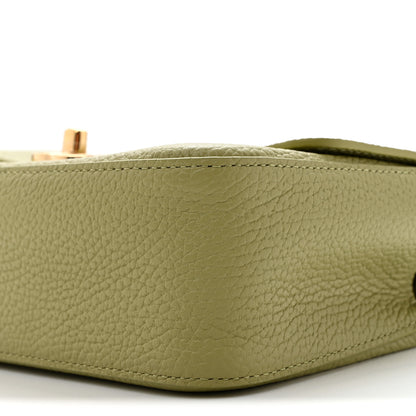 Chanel Grained Calfskin Mini Souplissimo Maxi Flap Green 10 of 11